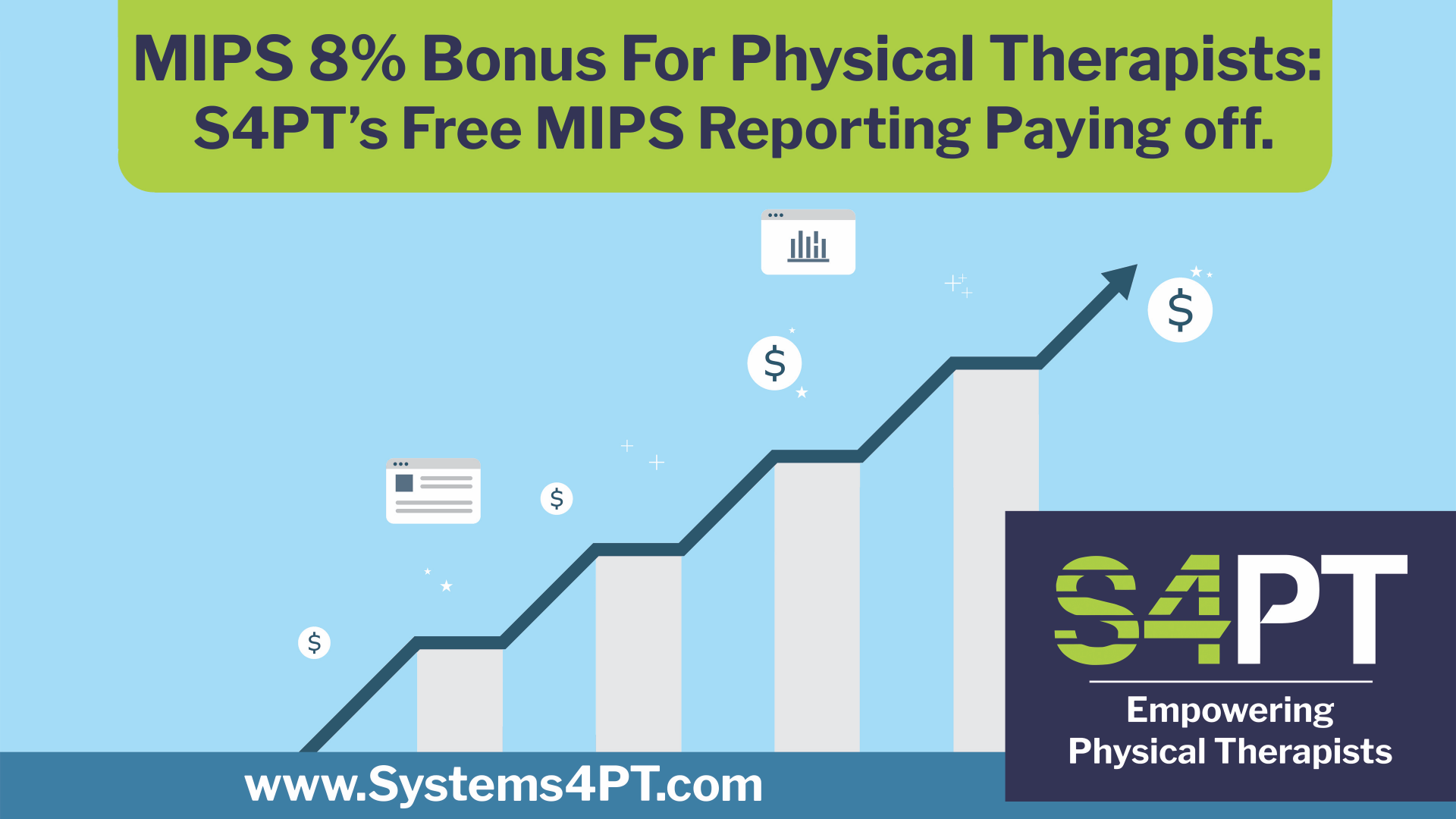 Free MIPS Reporting for All S4PT Clients is Paying Off 